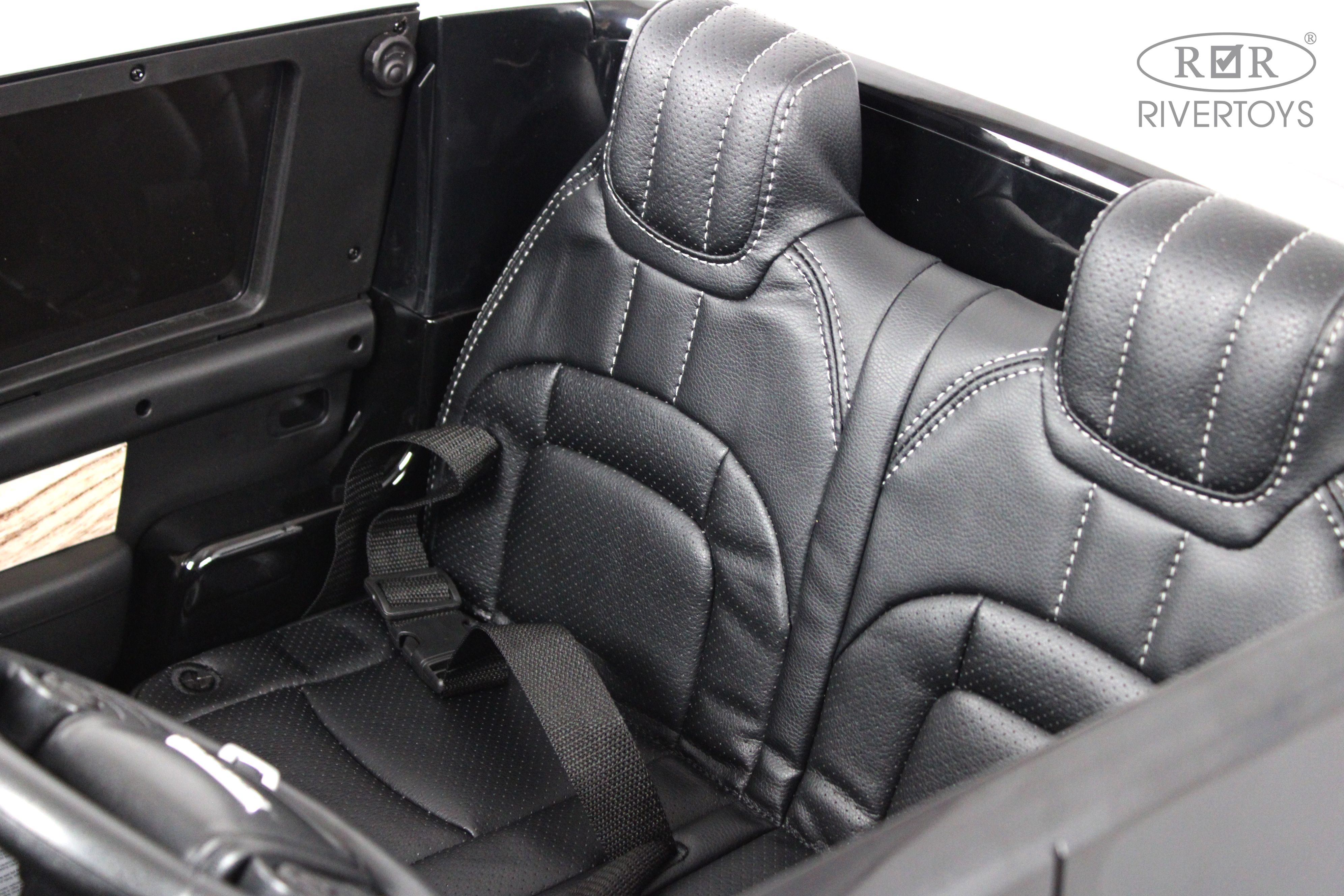Электромобиль RIVERTOYS Land Rover Y222YY-BLACK-GLANEC С пультом ДУ - фото 14