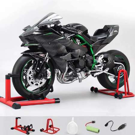 Мотоцикл CASTLELADY Kawasaki коллекционная модель 1:6 сплав