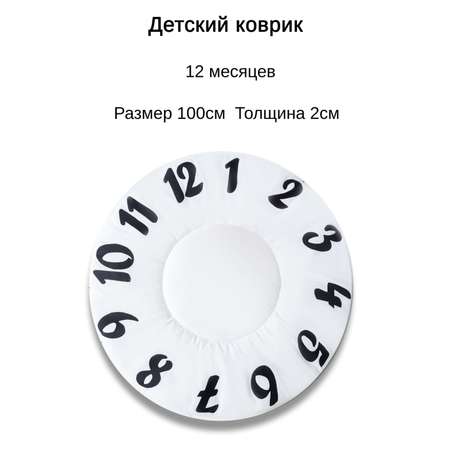 Коврик LovelyTex для фотосессий новорожденного игр ползания и первых шагов