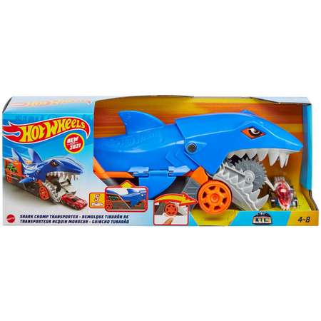 Игровой набор Hot Wheels Голодная акула 1:64