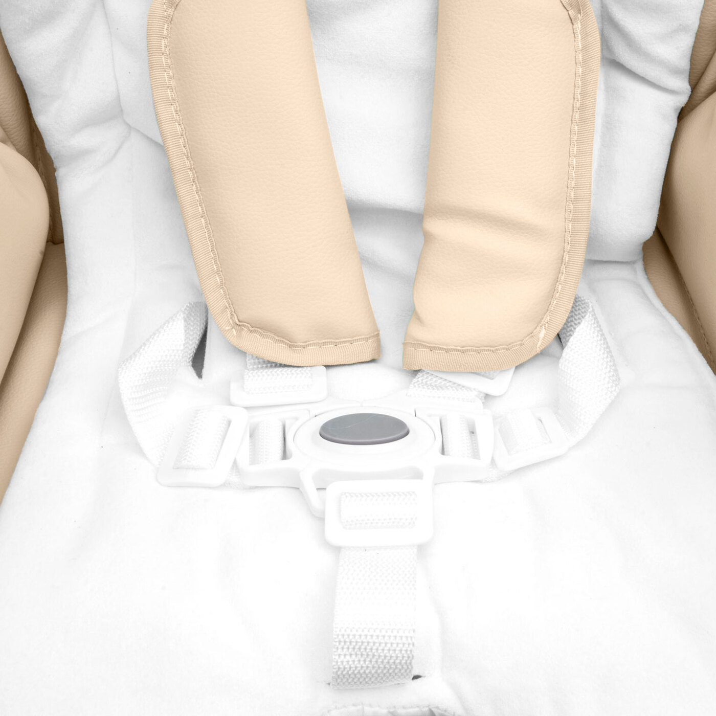 Стульчик для кормления TOMMY New Life бежевый - фото 6