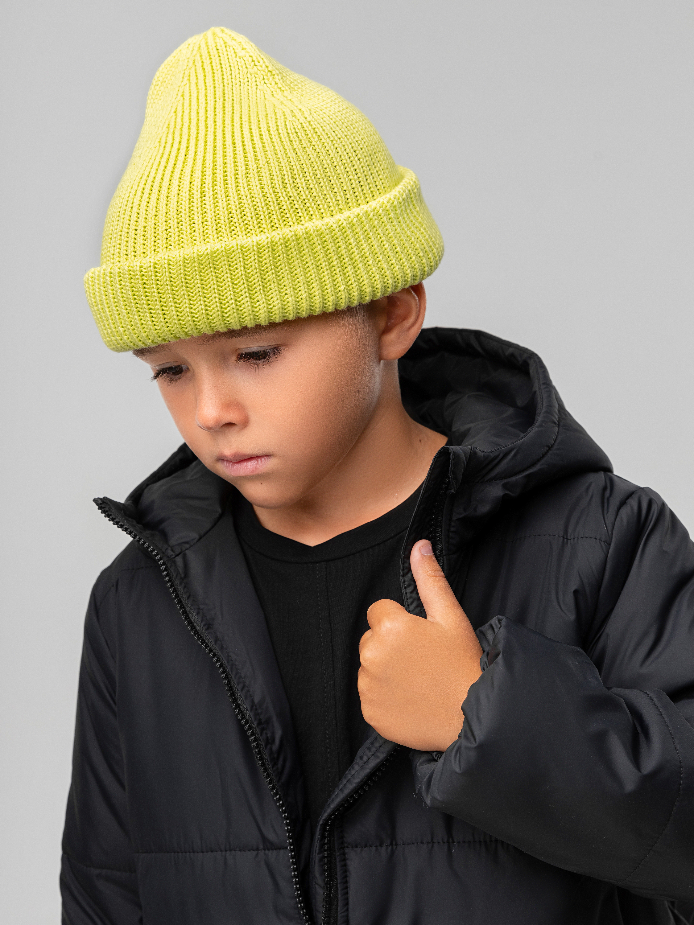 Шапка Bodo 10-348MU_лайм - фото 1