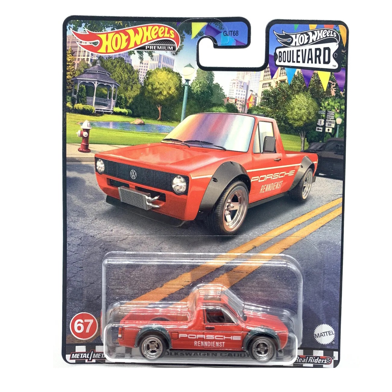 Автомобиль Hot Wheels Volkswagen 1:64 GJT68/HKF13 - фото 3