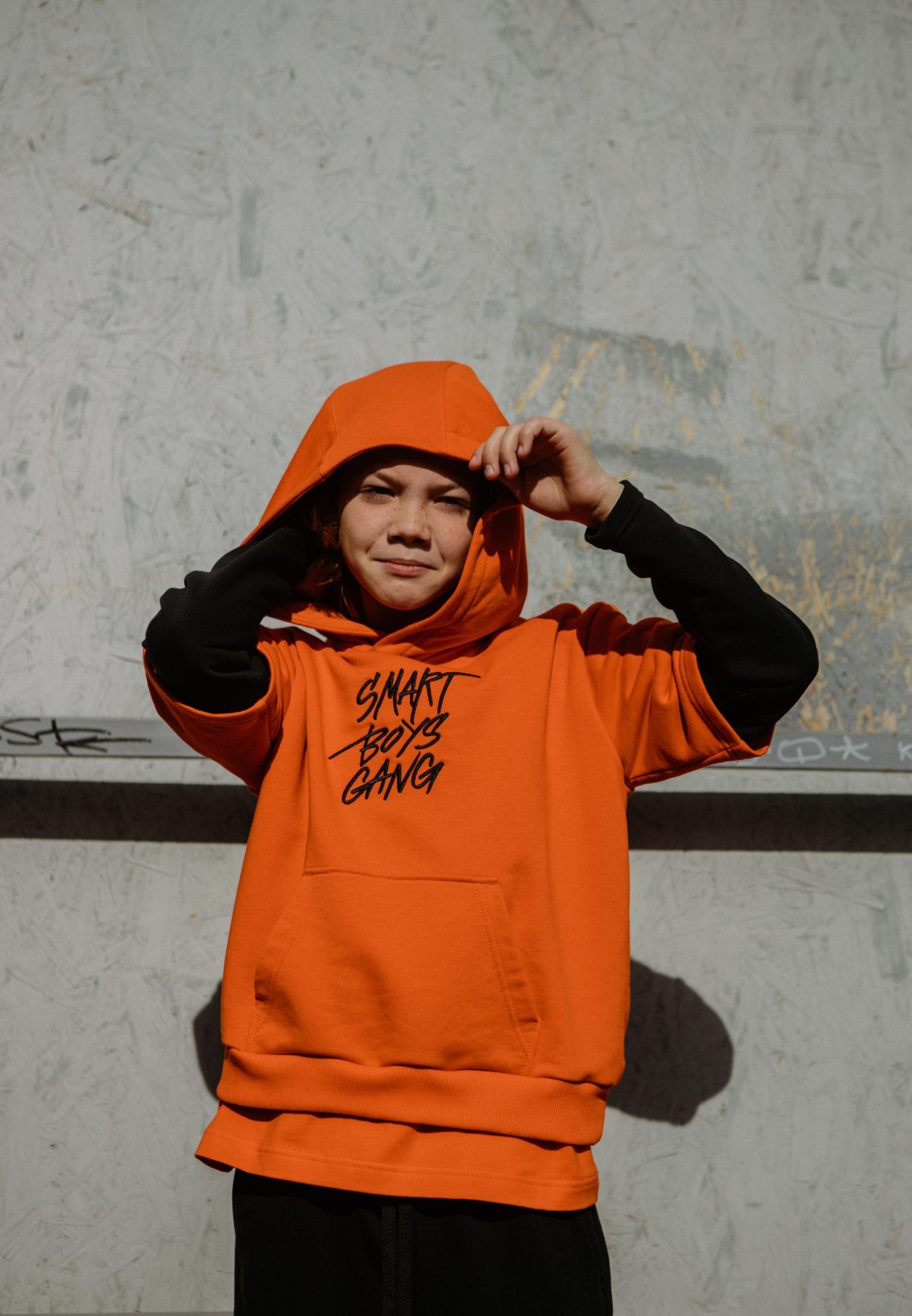 Худи Nikasport SBG29-B-ORG/BLK - фото 5