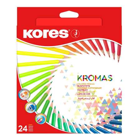 Карандаши цветные Kores 24 шт.