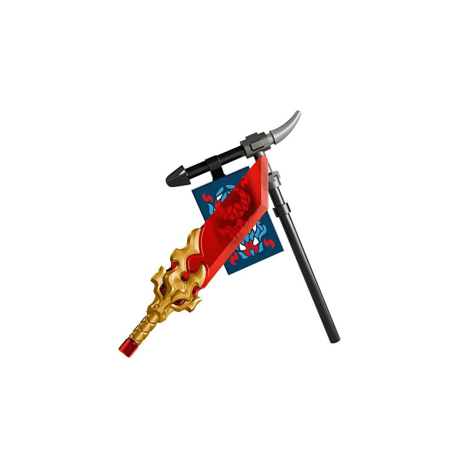 Конструктор LEGO NINJAGO Робот драконий всадник Роуга 584 дет. - фото 6