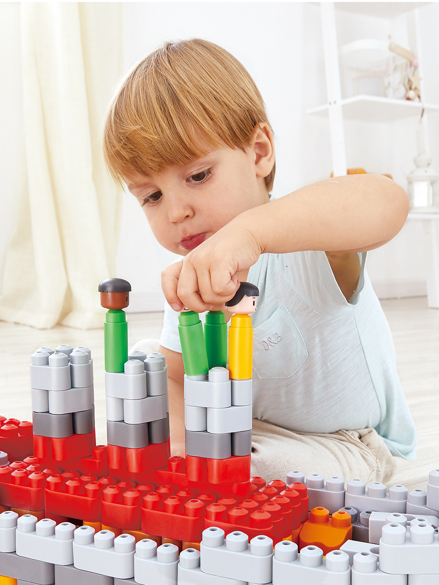 Конструктор Hape Средневековый замок 310 дет. - фото 2