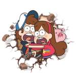 Наклейки PRIORITY Гравити Фолз