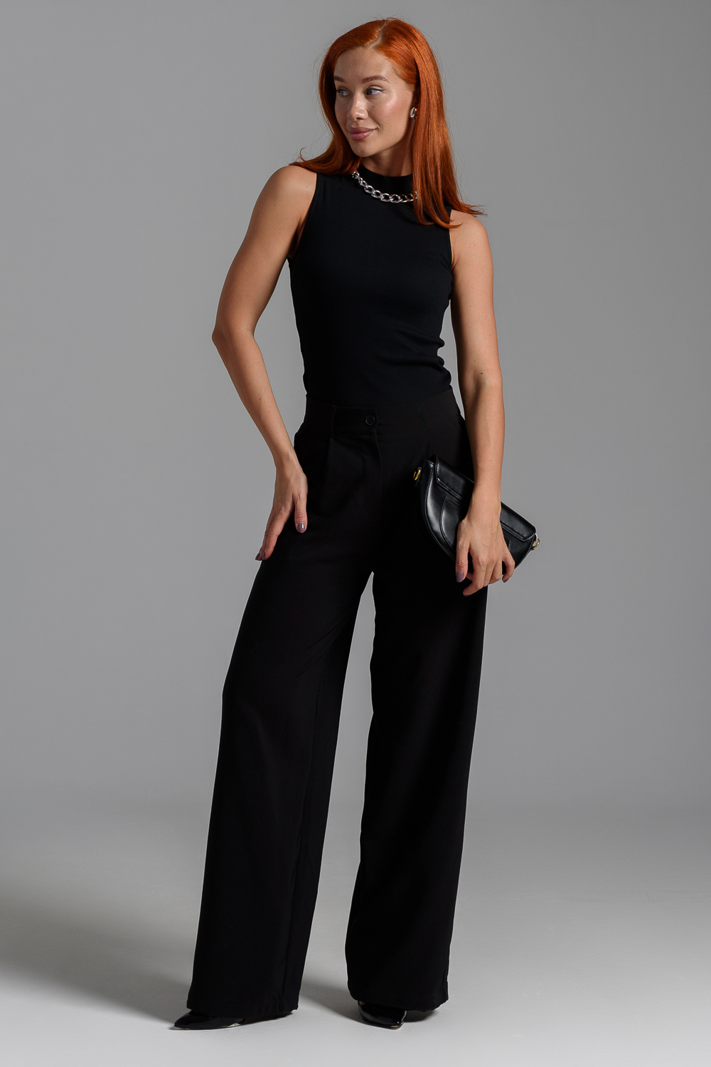 Майка Натали Суслова 14438/1 черный - фото 9