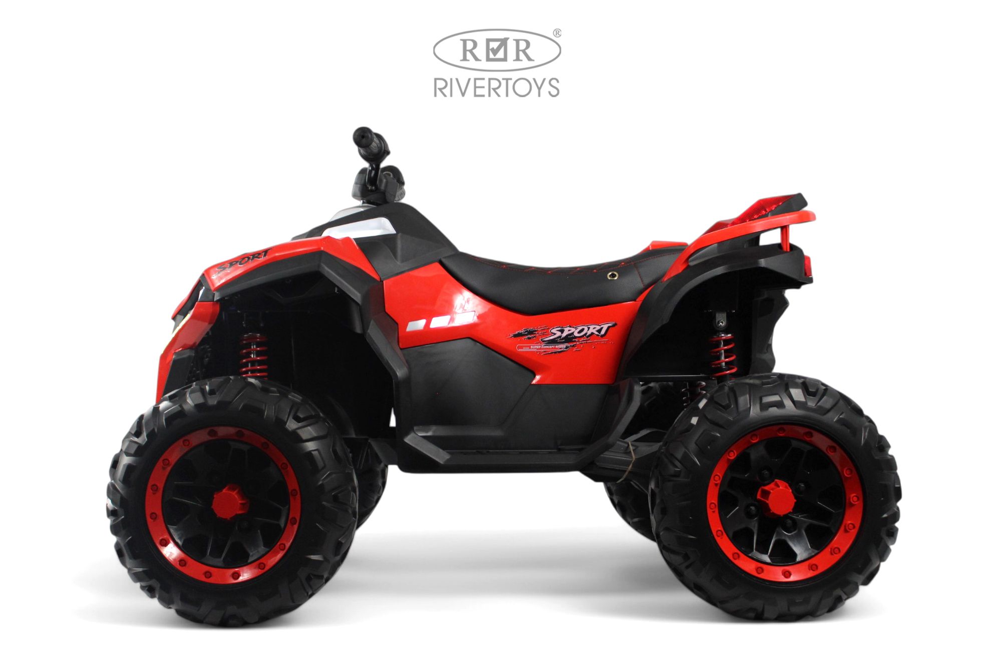 Электромобиль RIVERTOYS Z888VO-RED С пультом ДУ - фото 3