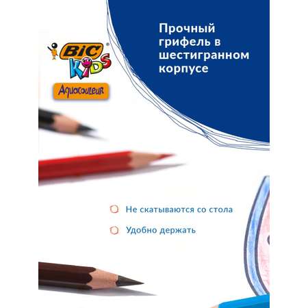 Карандаши цветные BIC 24 шт.