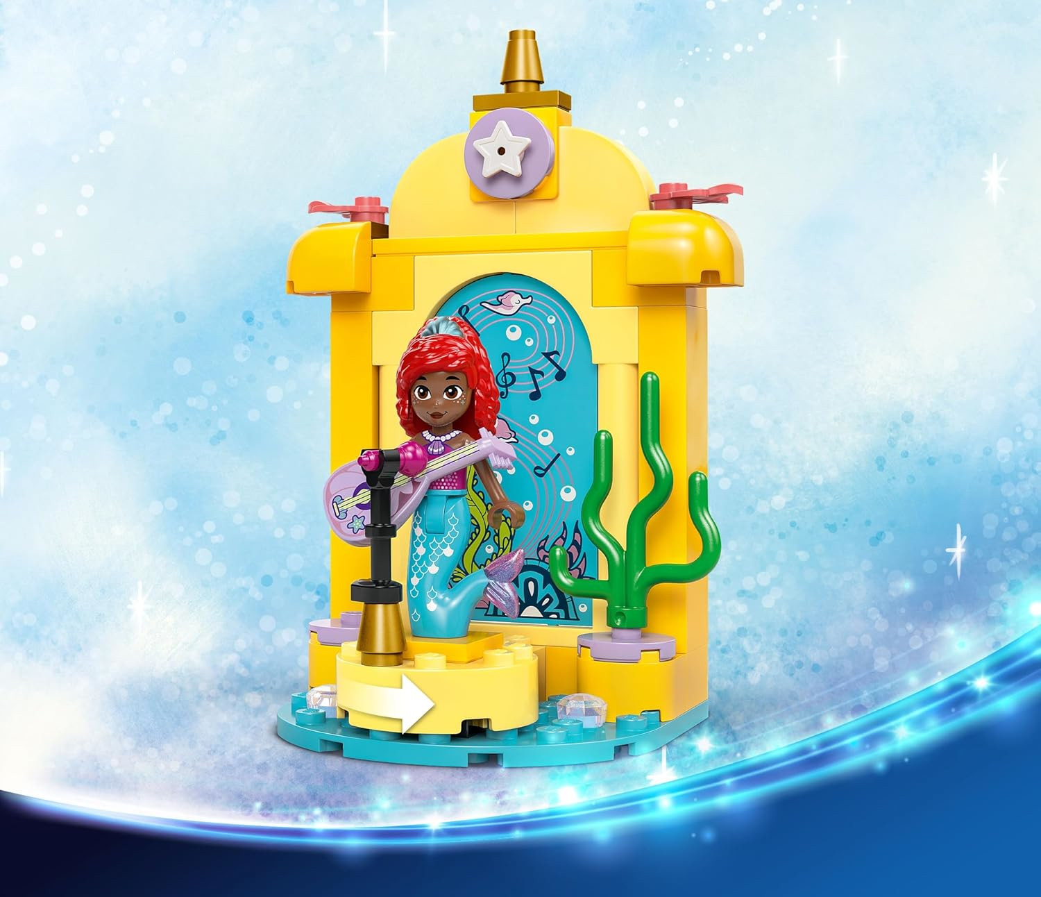 Конструктор LEGO Disney Princess Музыкальная сцена Ариэль блочный - фото 6