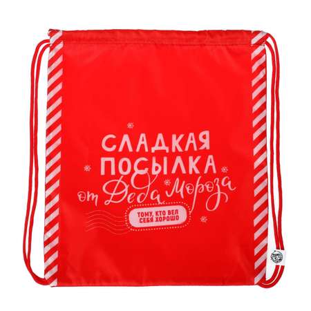 Сумка под сладости Calligrata Сладкая посылка от Деда Мороза