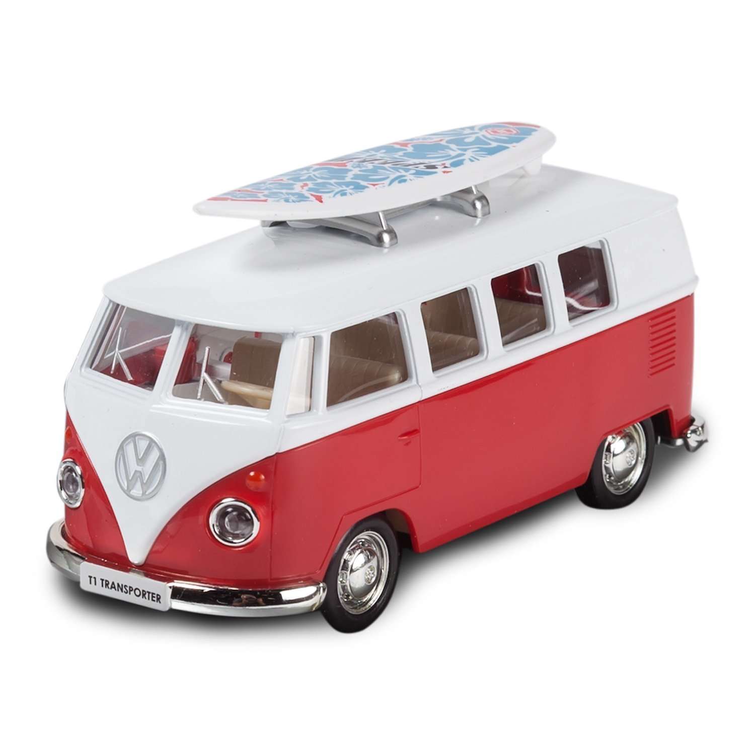 Автомобиль Mobicaro Volkswagen T1 Transporter 1:32 в ассортименте 544025SB - фото 7