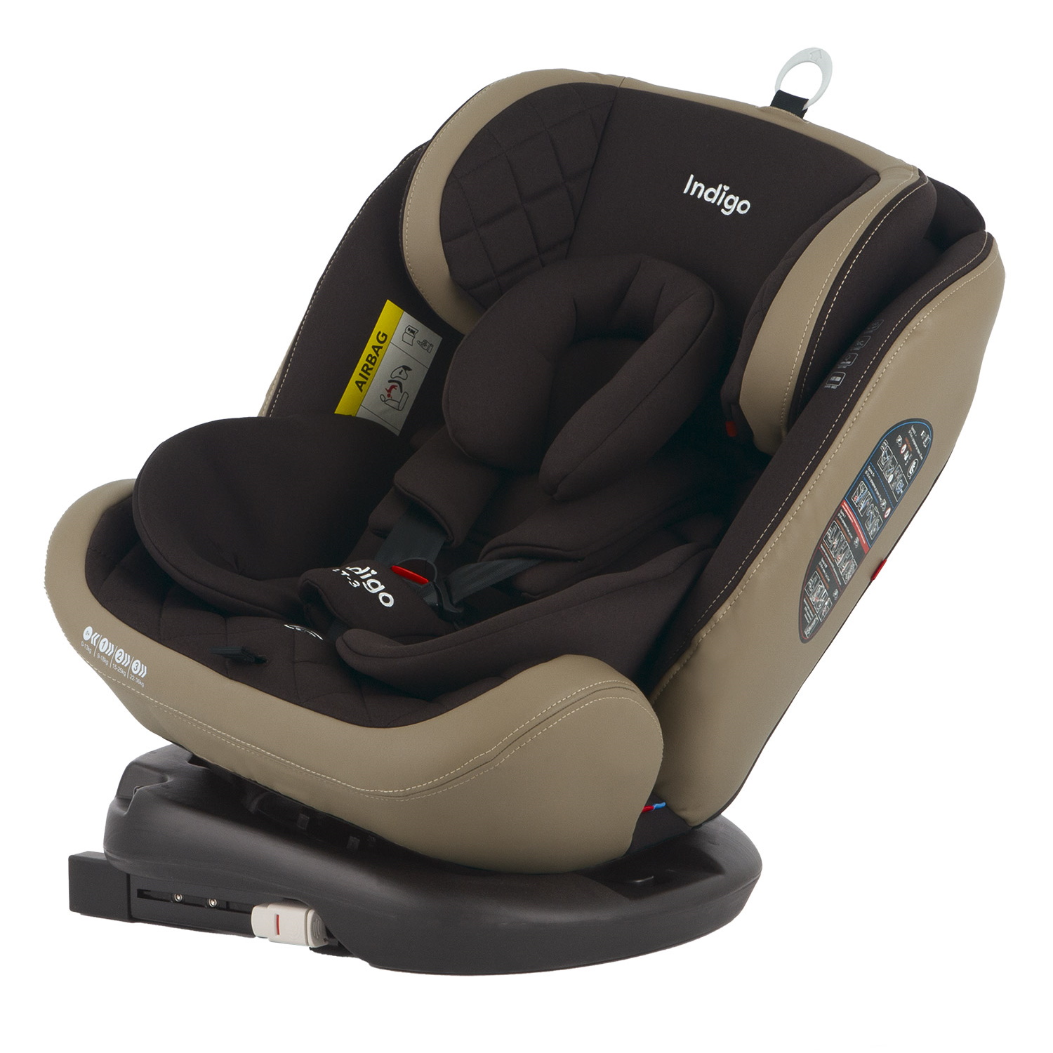 Автокресло Indigo Isofix 0+/1/2/3 (0-36 кг) - фото 2