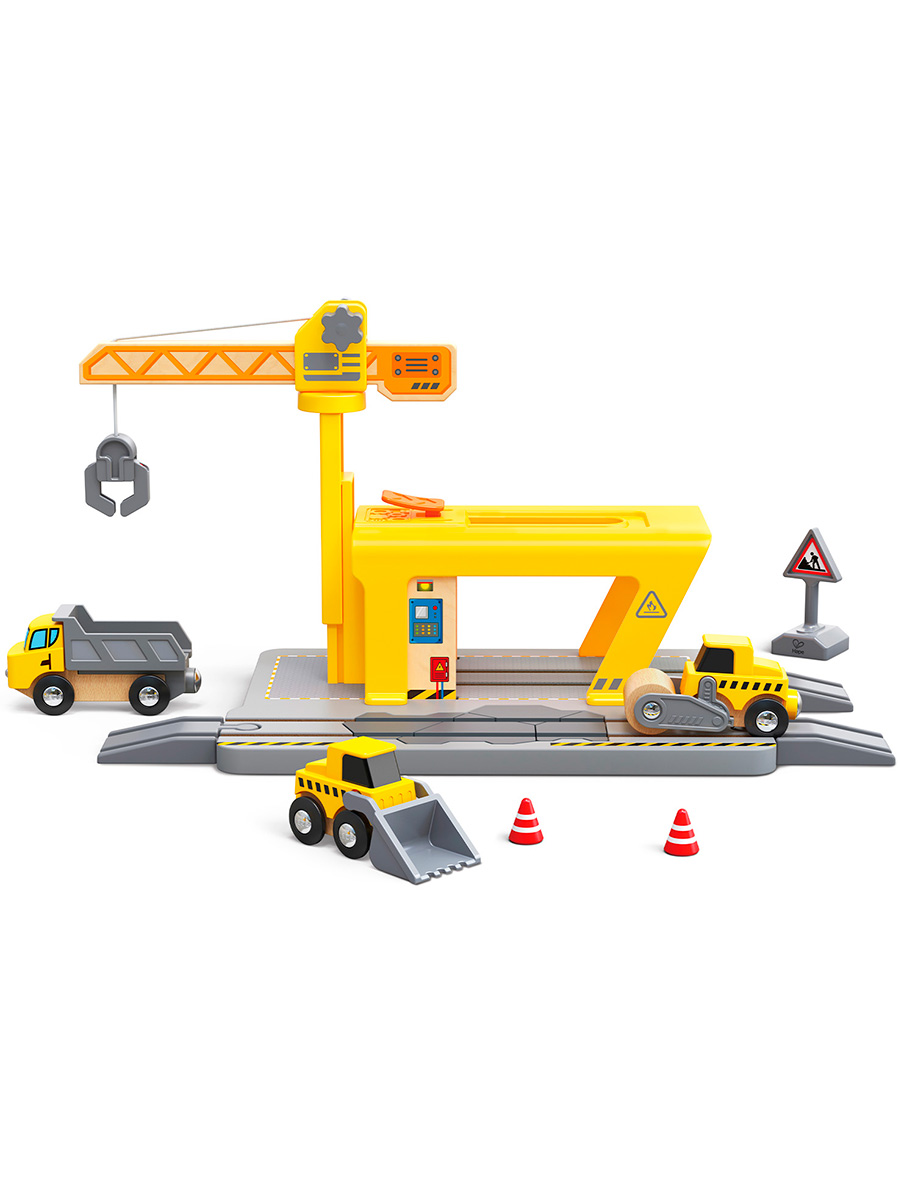 Набор железнодорожный Hape E3878_HP - фото 7