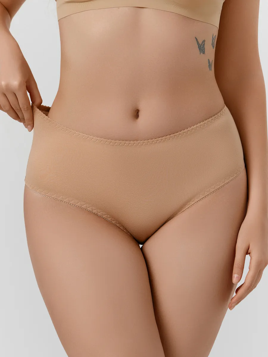 Трусы 5 шт Mark Formelle (Марк Формэль) 412075-5/обжаренный миндаль - фото 11