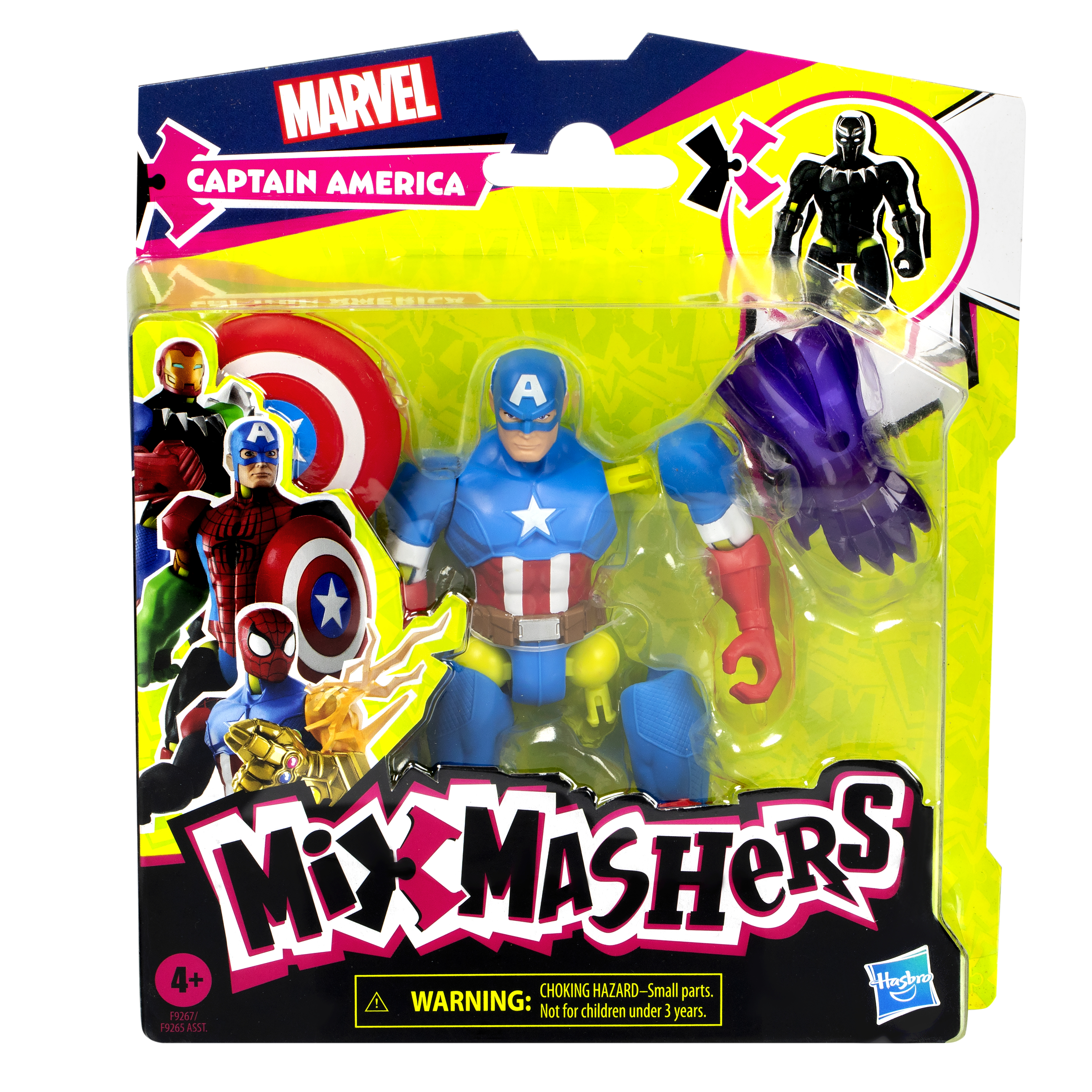 Фигурка Hasbro MixMashers Captain America - фото 11