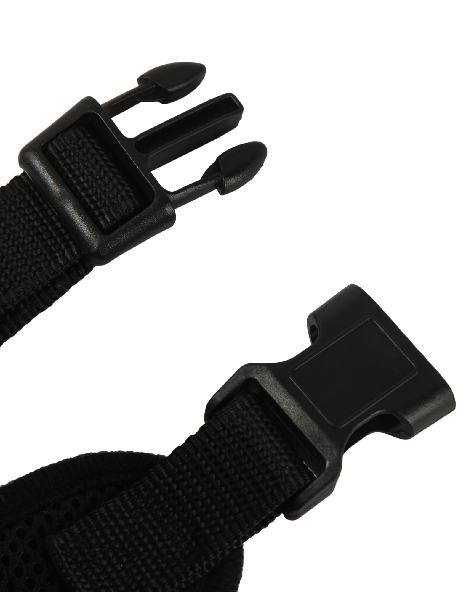 Шлейка-жилетка для собак Barbaks Чёрная сетка L шея 44см грудь 54-70см - фото 4