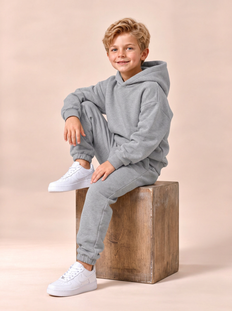 Костюм BONITO KIDS Костюм BK1511KP серый - фото 4
