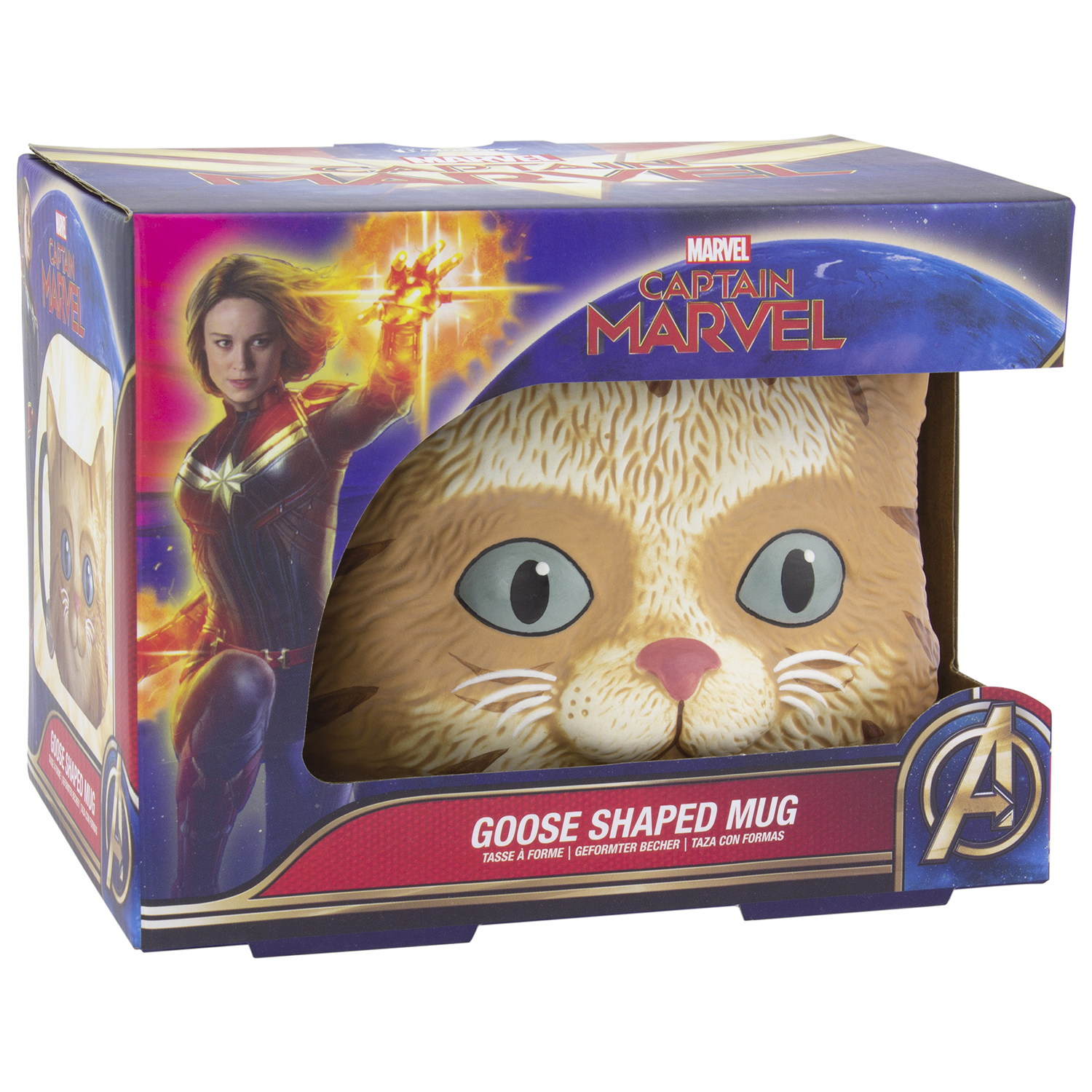 Кружка PALADONE 3D Captain Marvel Goose Shaped Mug PP6109CM - фото 2