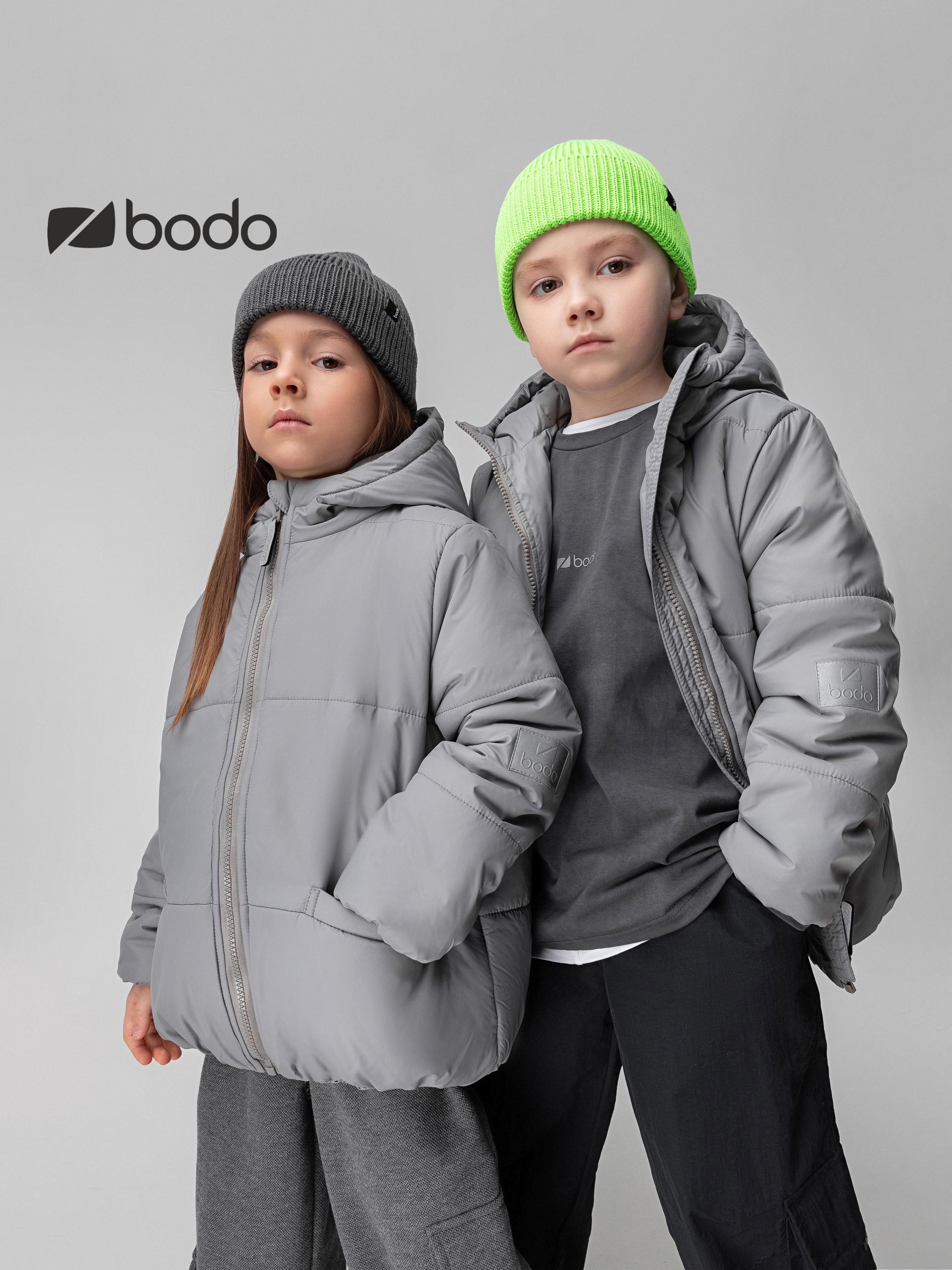 Куртка Bodo 32-83MU_серый - фото 3