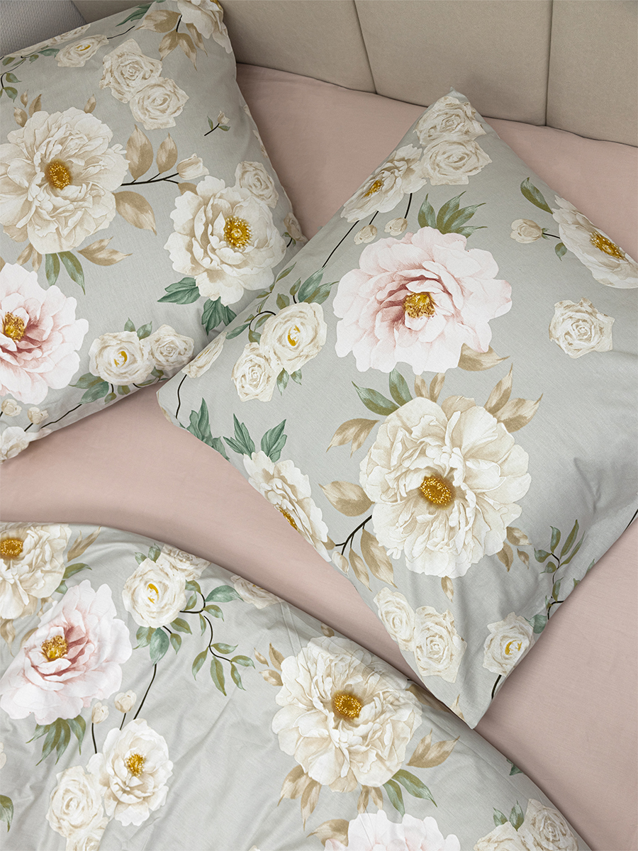 Комплект постельного белья для SNOFF Литиция сатин двуспальный 4 предм. - фото 3