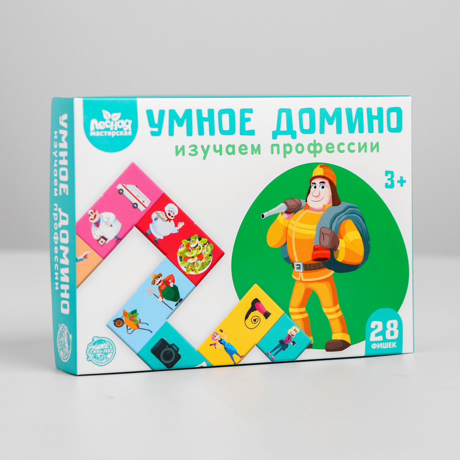 Настольная игра Лесная мастерская Домино - фото 1