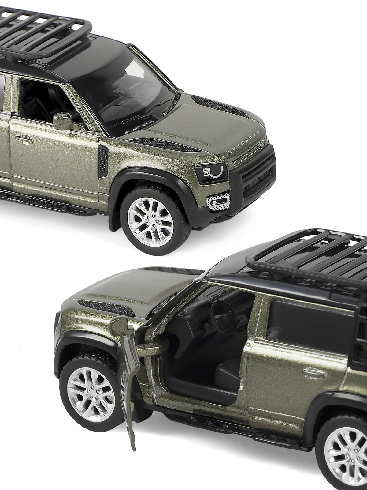 Внедорожник АВТОпанорама Land Rover Defender 110 1:43 JB1251496 - фото 7