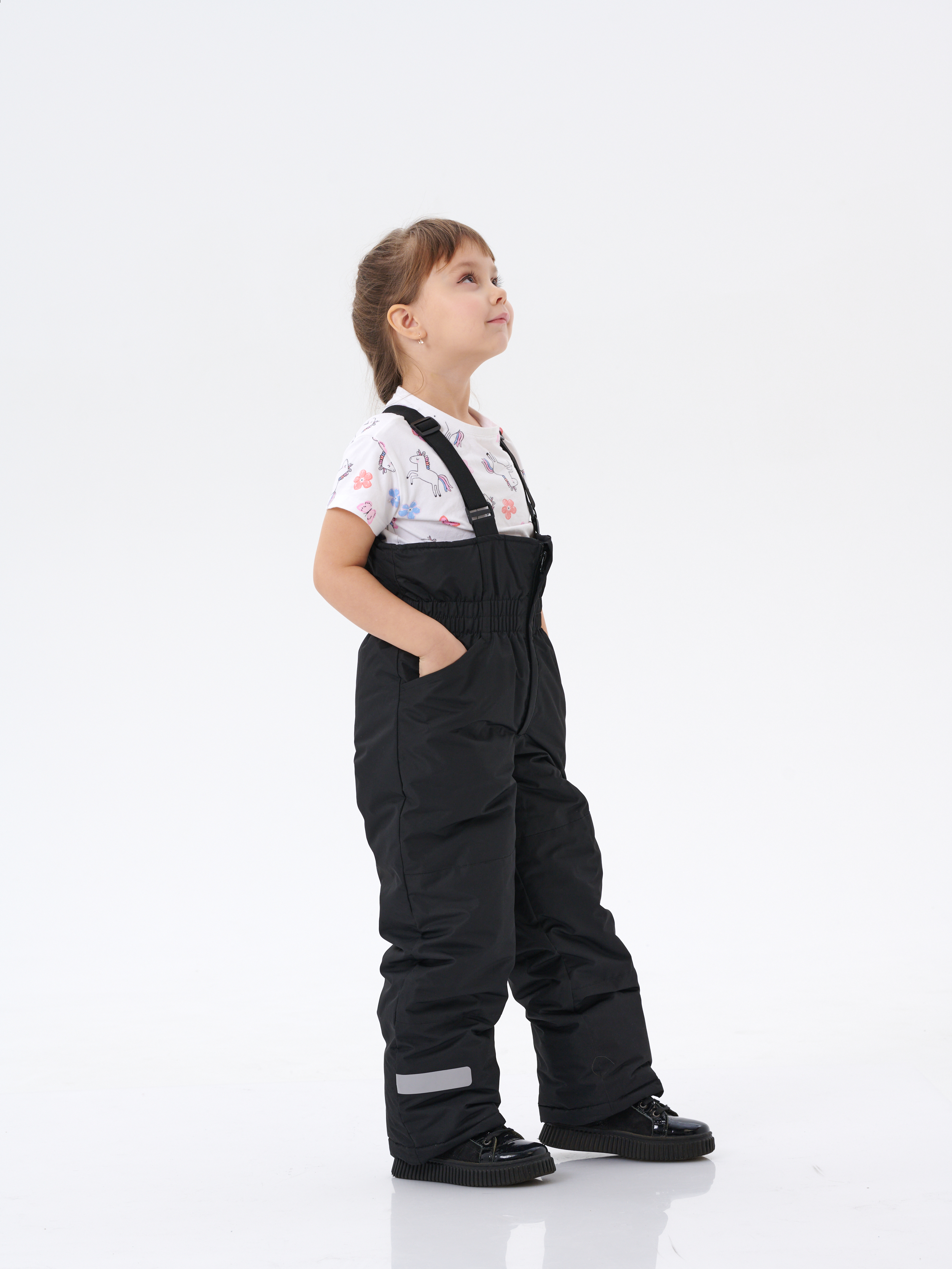 Брюки утепленные КрутышОк Т-067 черные - фото 2