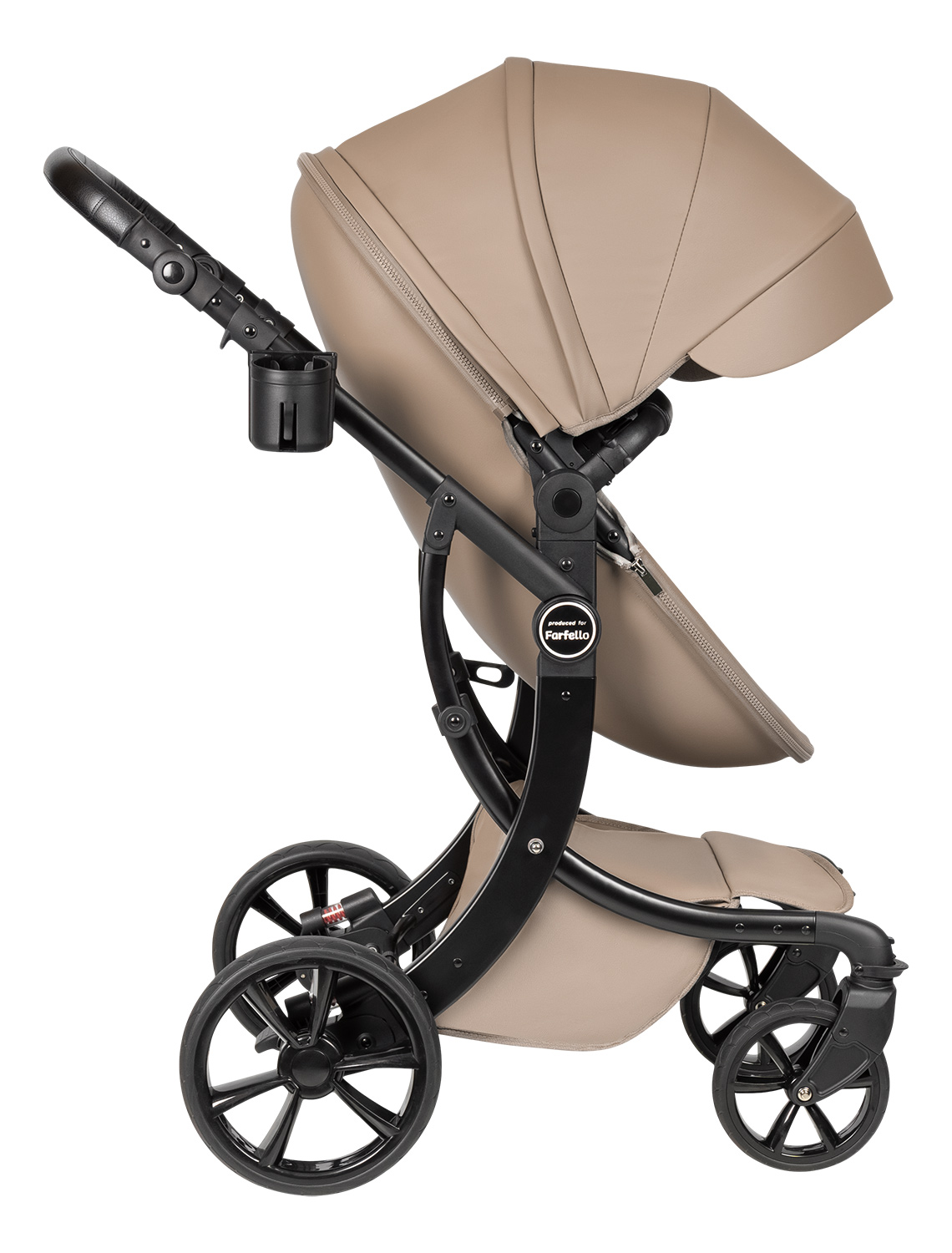 Коляска трансформер Aimile Spring коричневый - фото 18