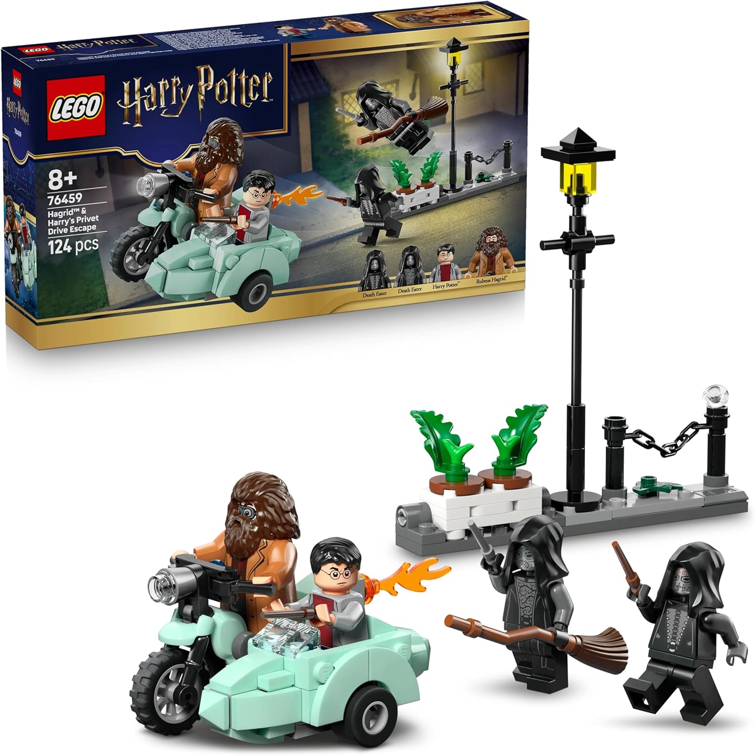 Конструктор LEGO Harry Potter Побег Хагрида и Гарри 124 дет. - фото 1