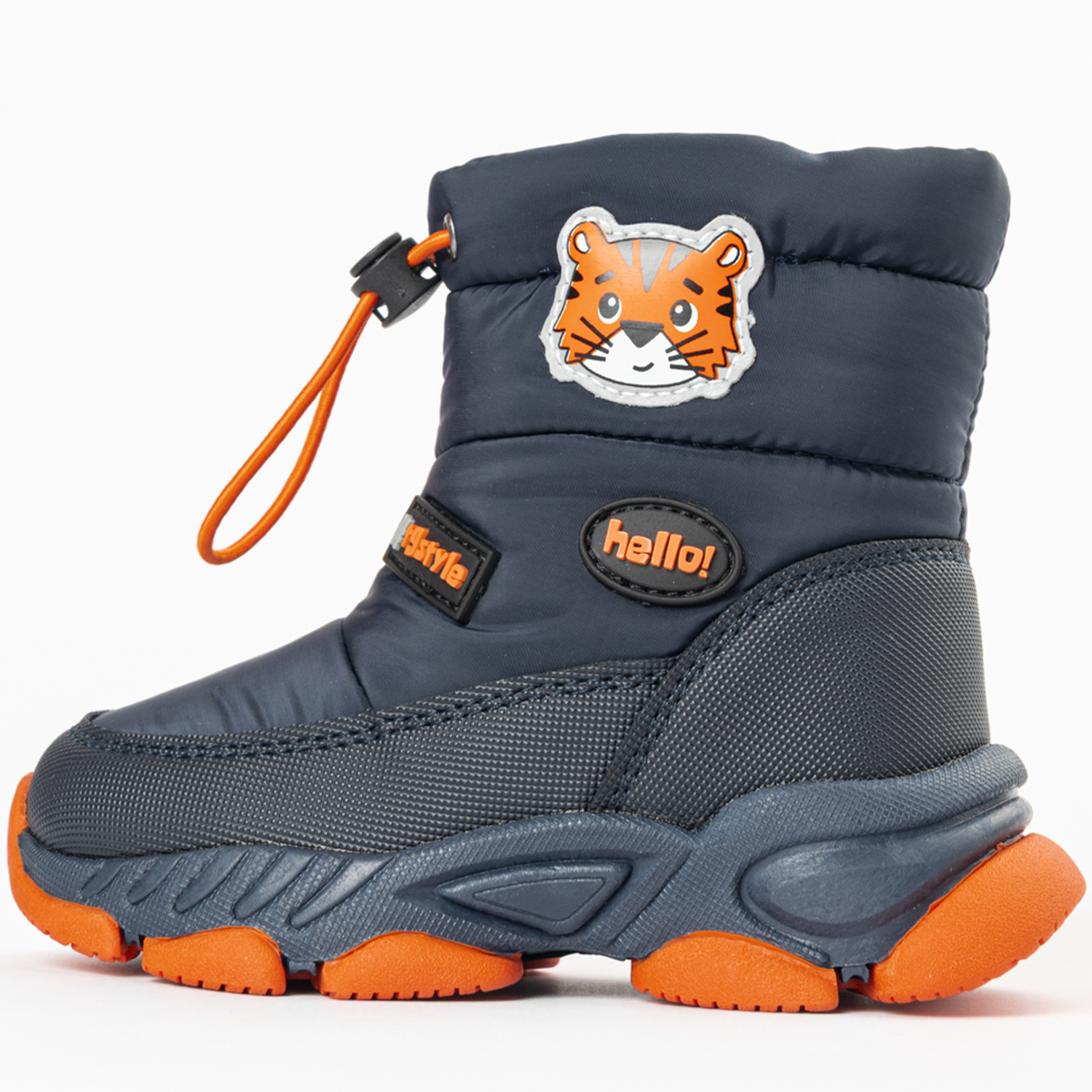 Дутики TikkaGo 6Y14_23001-2_navy-orange - фото 8