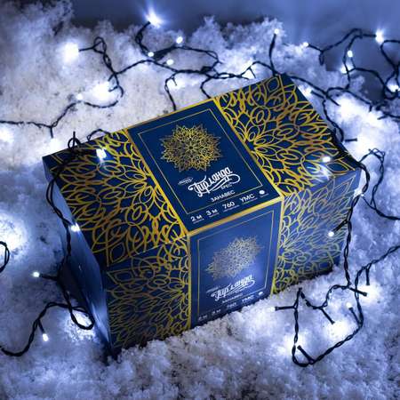 Гирлянда Luazon «Занавес» IP44 УМС тёмная нить 760 LED свечение белое 220 В