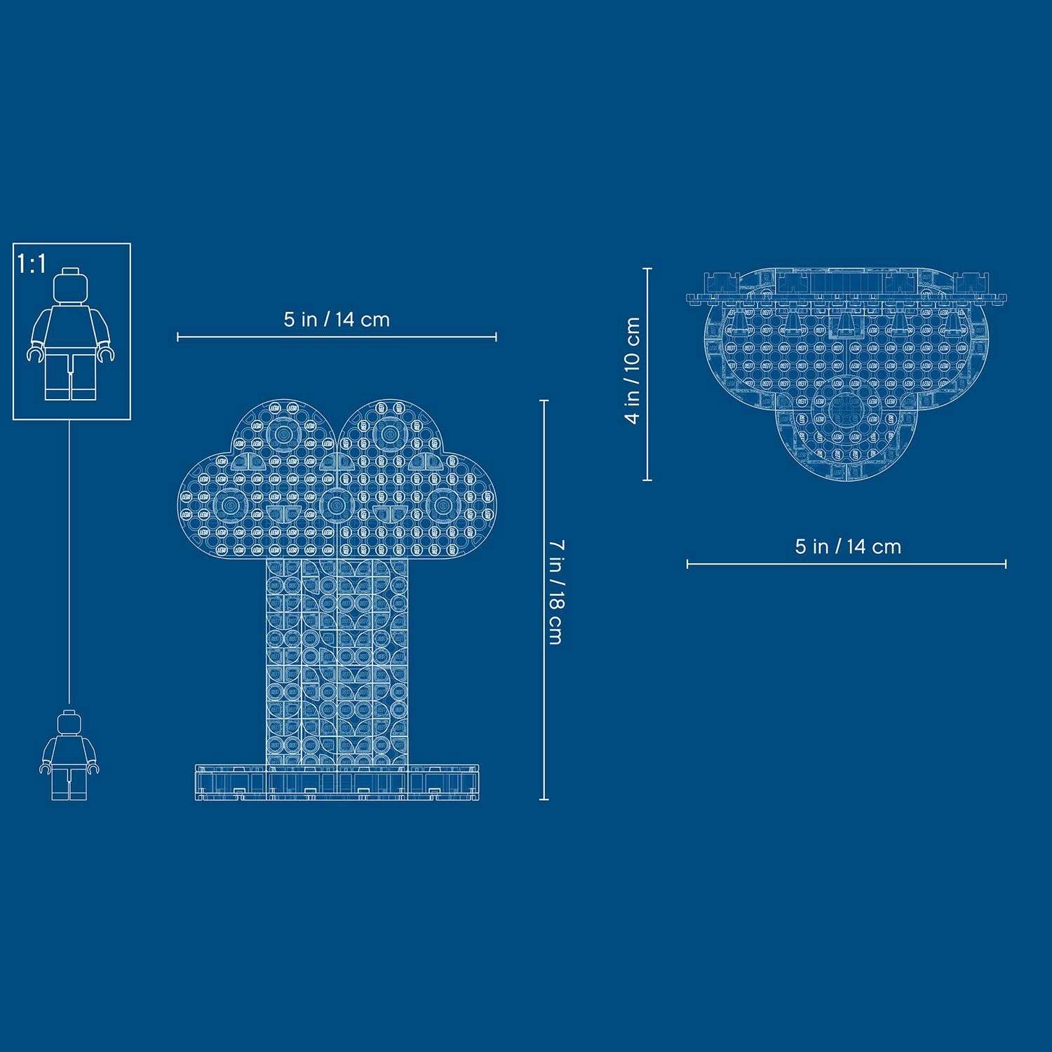 Конструктор LEGO DOTS Подставка для украшений Радуга - фото 23