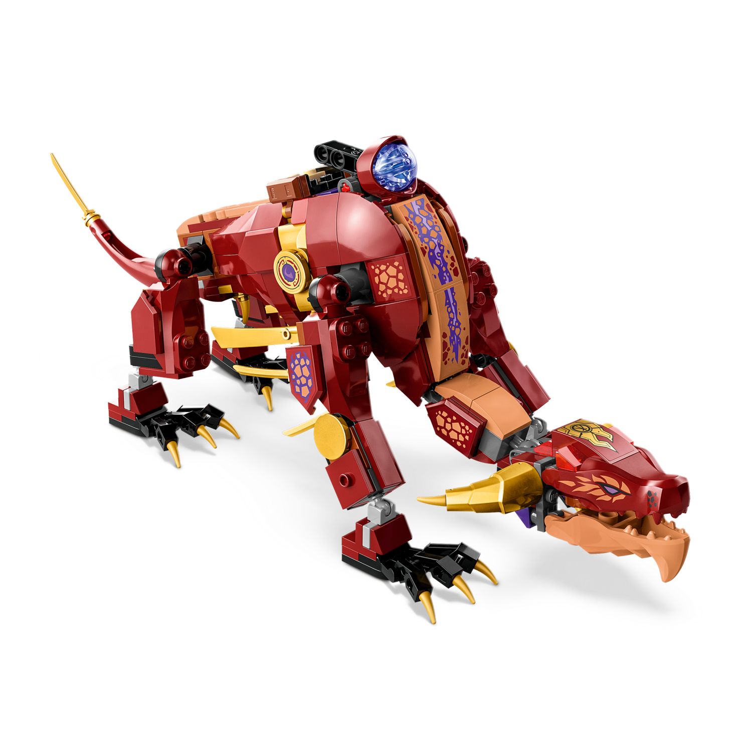 Конструктор LEGO NINJAGO Heatwave Transform Lava Dragon 479 дет. - фото 6