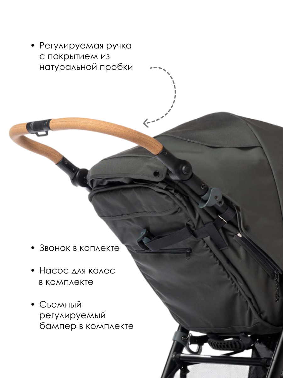 Коляска прогулочная Bumbleride Speed 2025 / Storm - фото 5