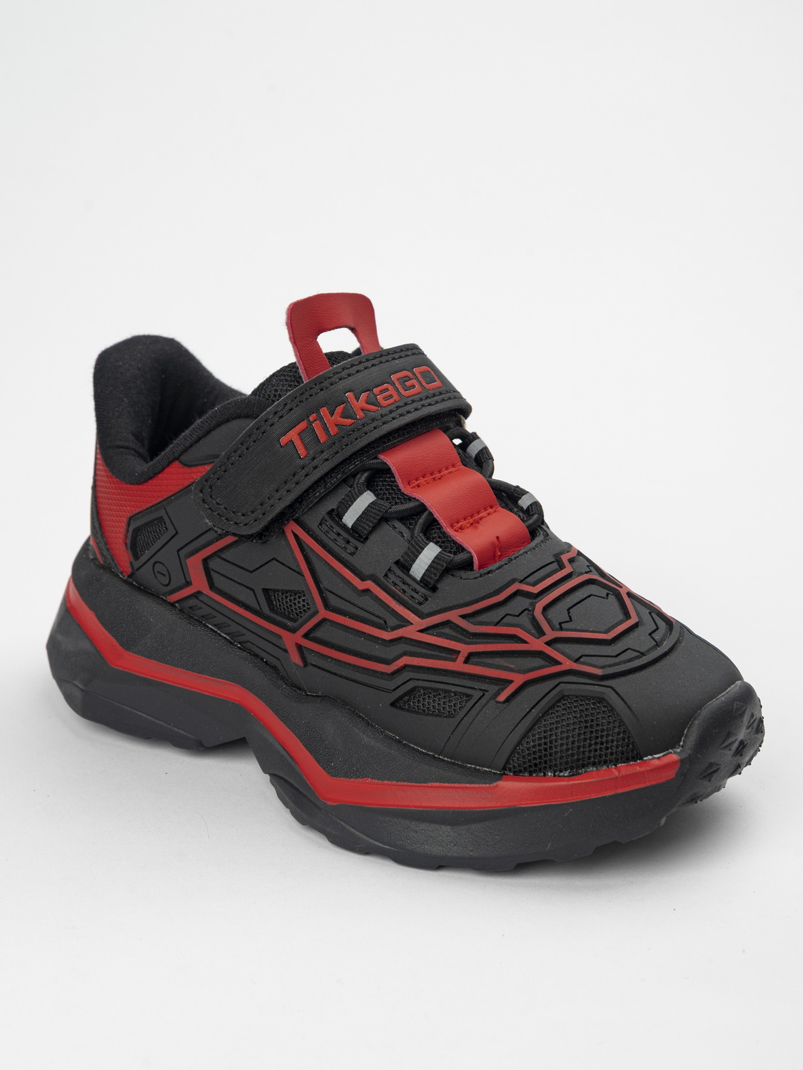 Кроссовки TikkaGo 2V25_772681_black-red - фото 4