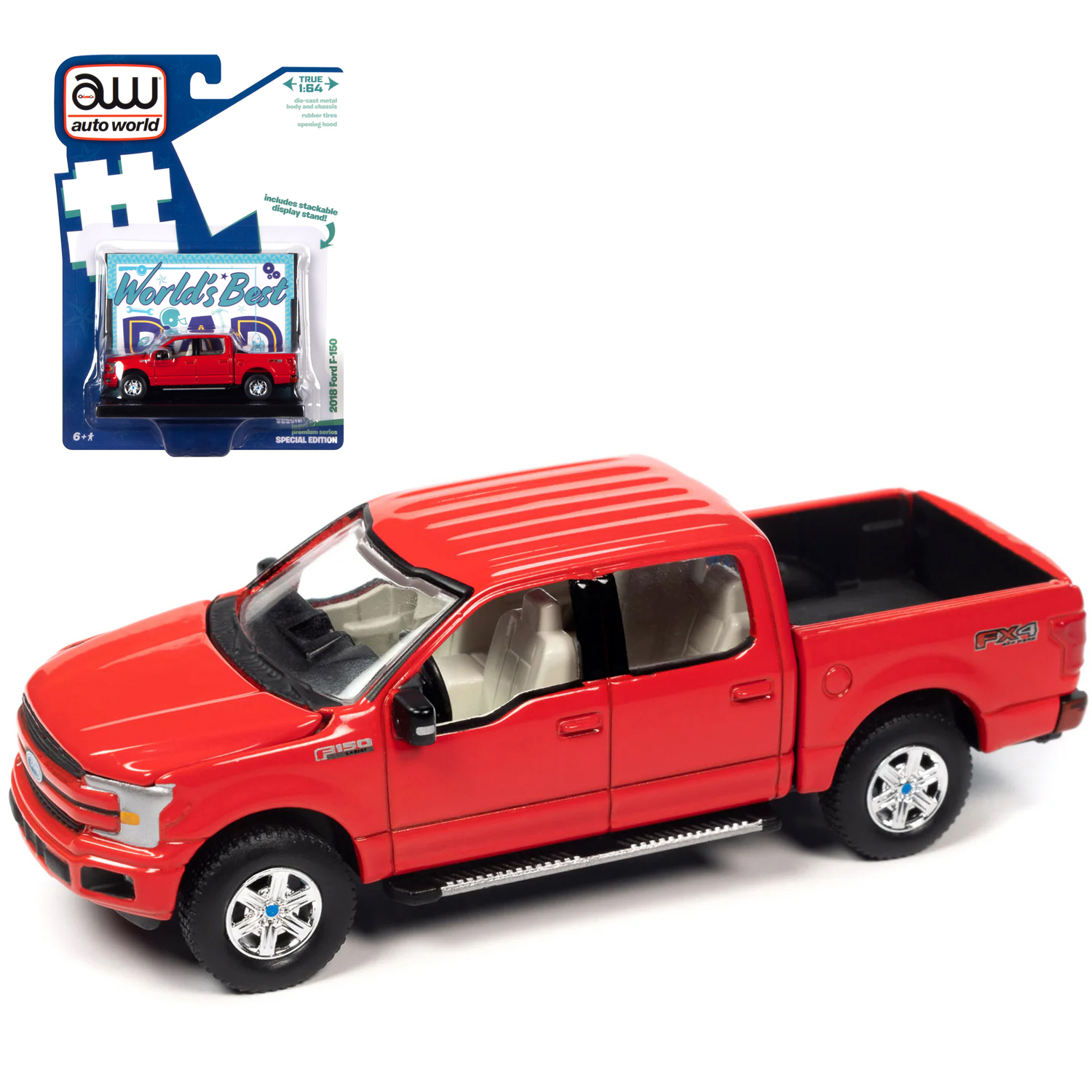 Автомобиль Johnny Lightning Ford 1:64 AWAC017-DAD - фото 1