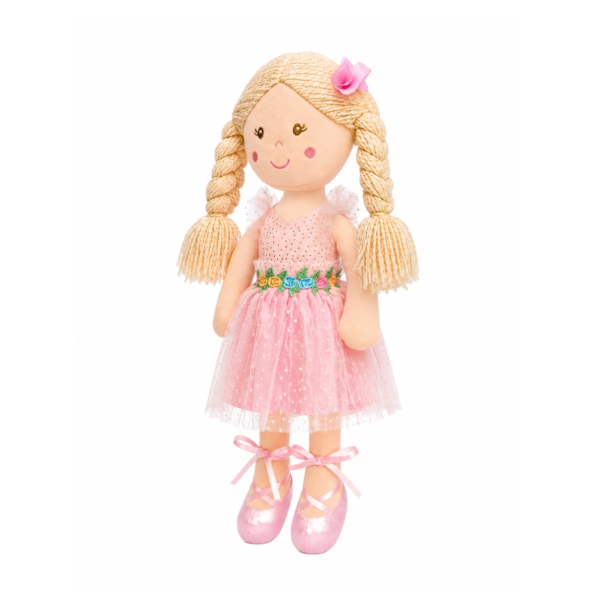 Мягкая игрушка Maxitoys Кукла Полли с косичками - фото 2