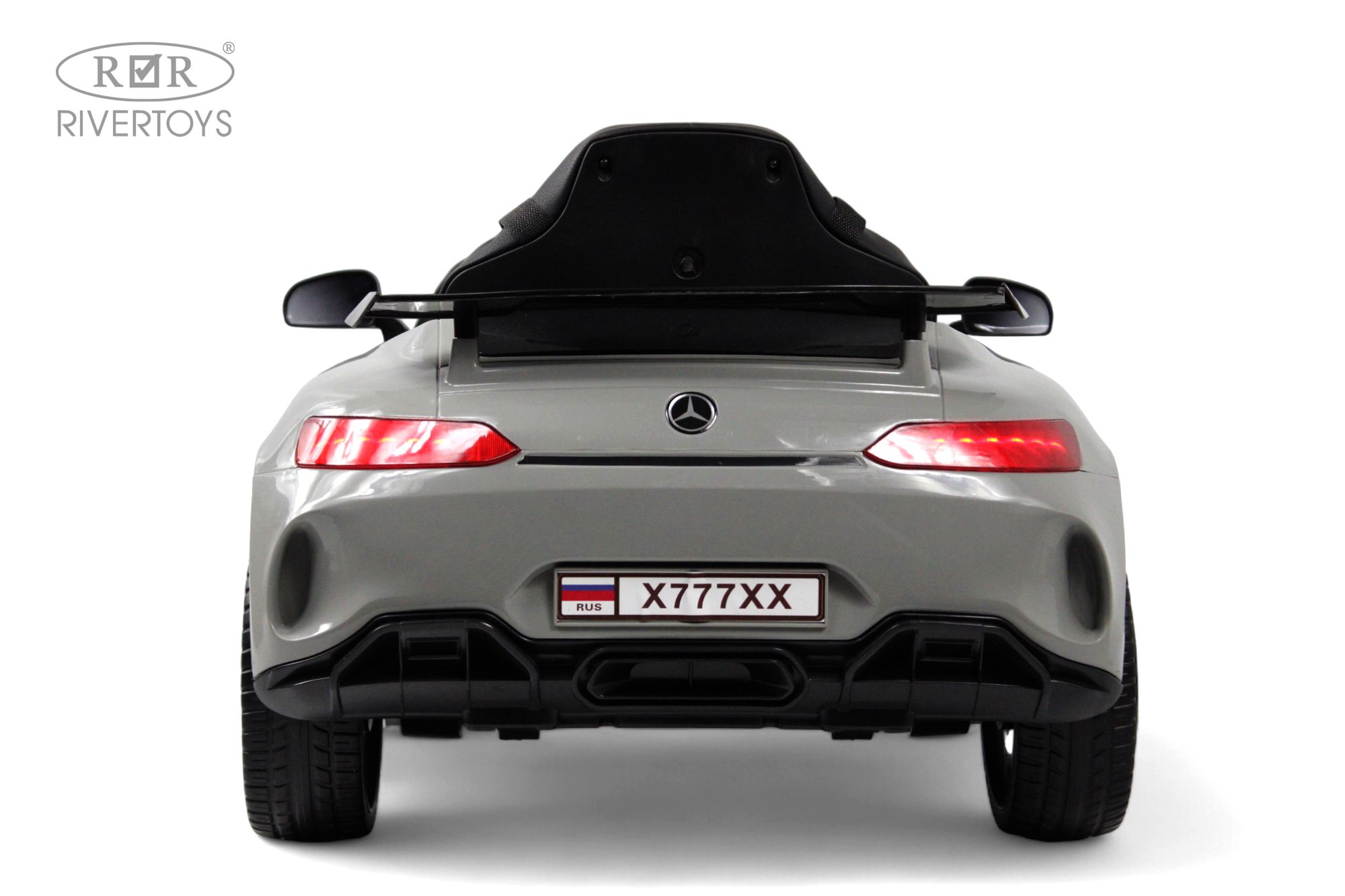 Электромобиль RIVERTOYS Mercedes X777XX-AMG-GREY С пультом ДУ - фото 6
