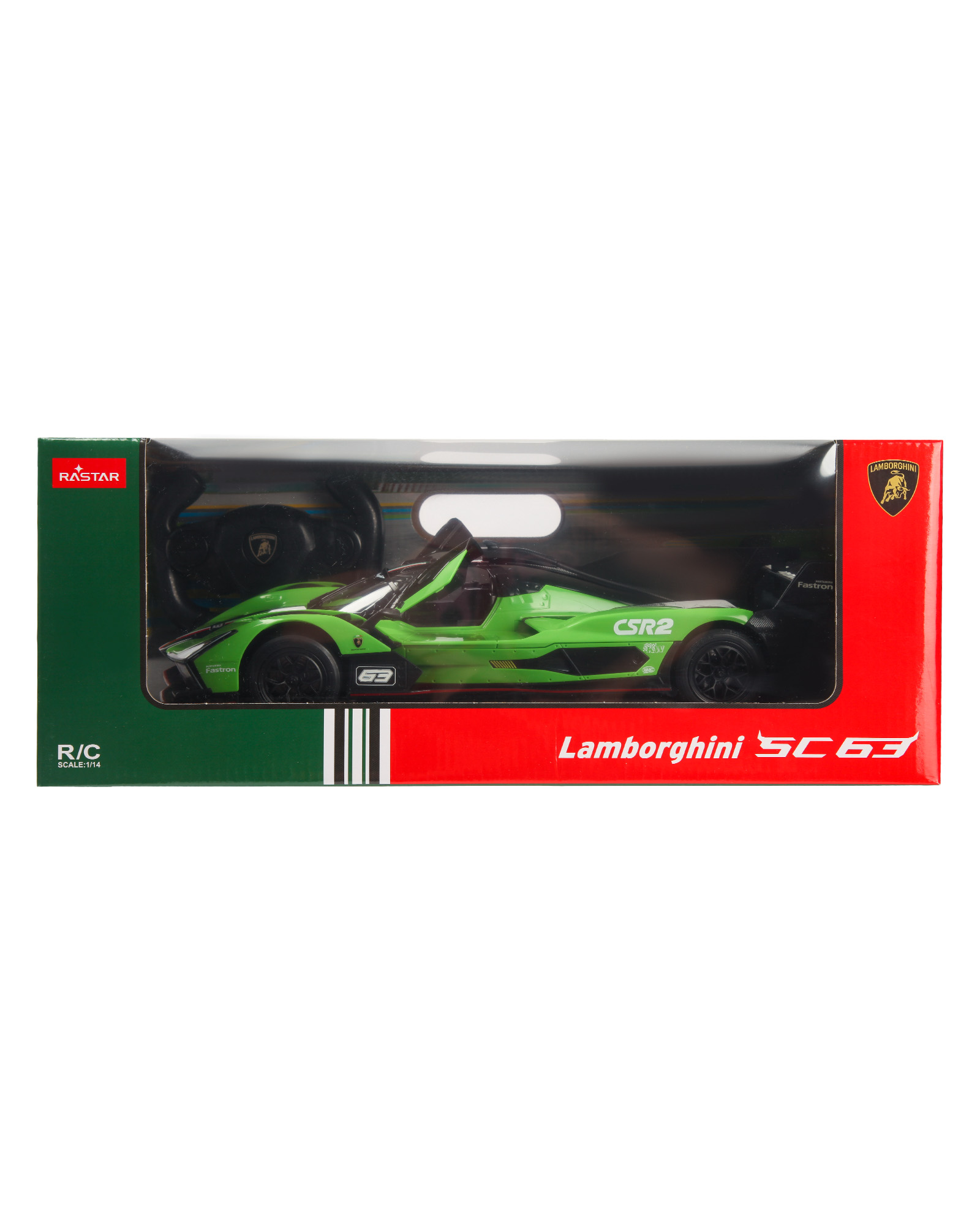 Автомобиль РУ Rastar Lamborghini SC63 1:14 - фото 7