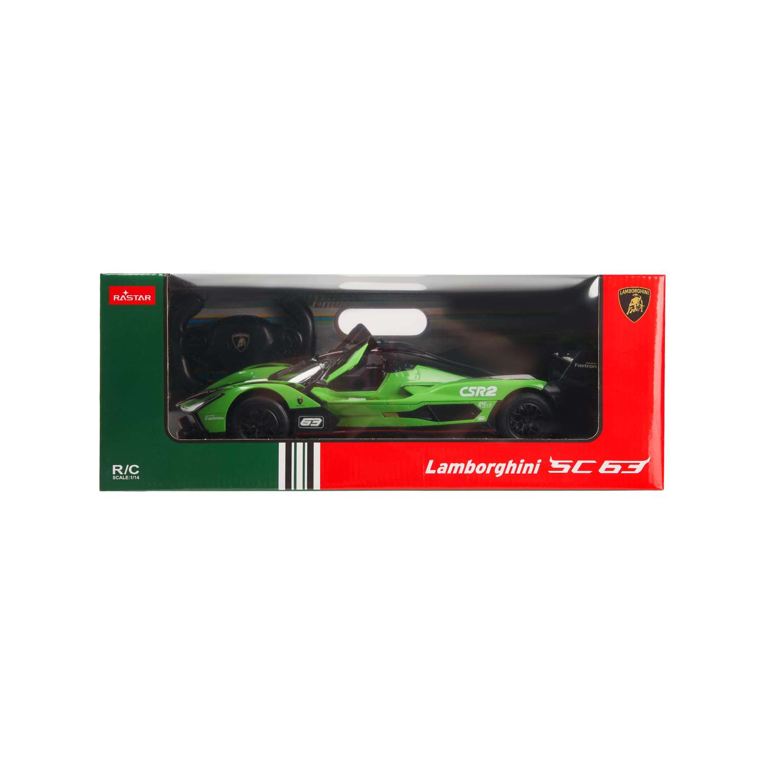 Автомобиль РУ Rastar Lamborghini SC63 1:14 - фото 7