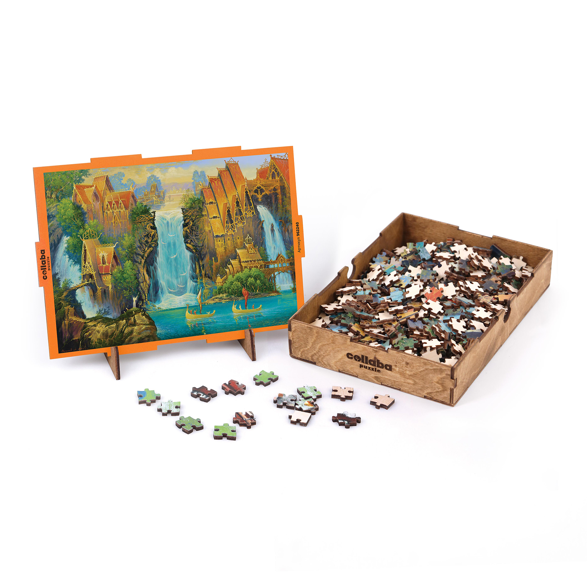 Пазл Collaba puzzle деревянный - фото 8