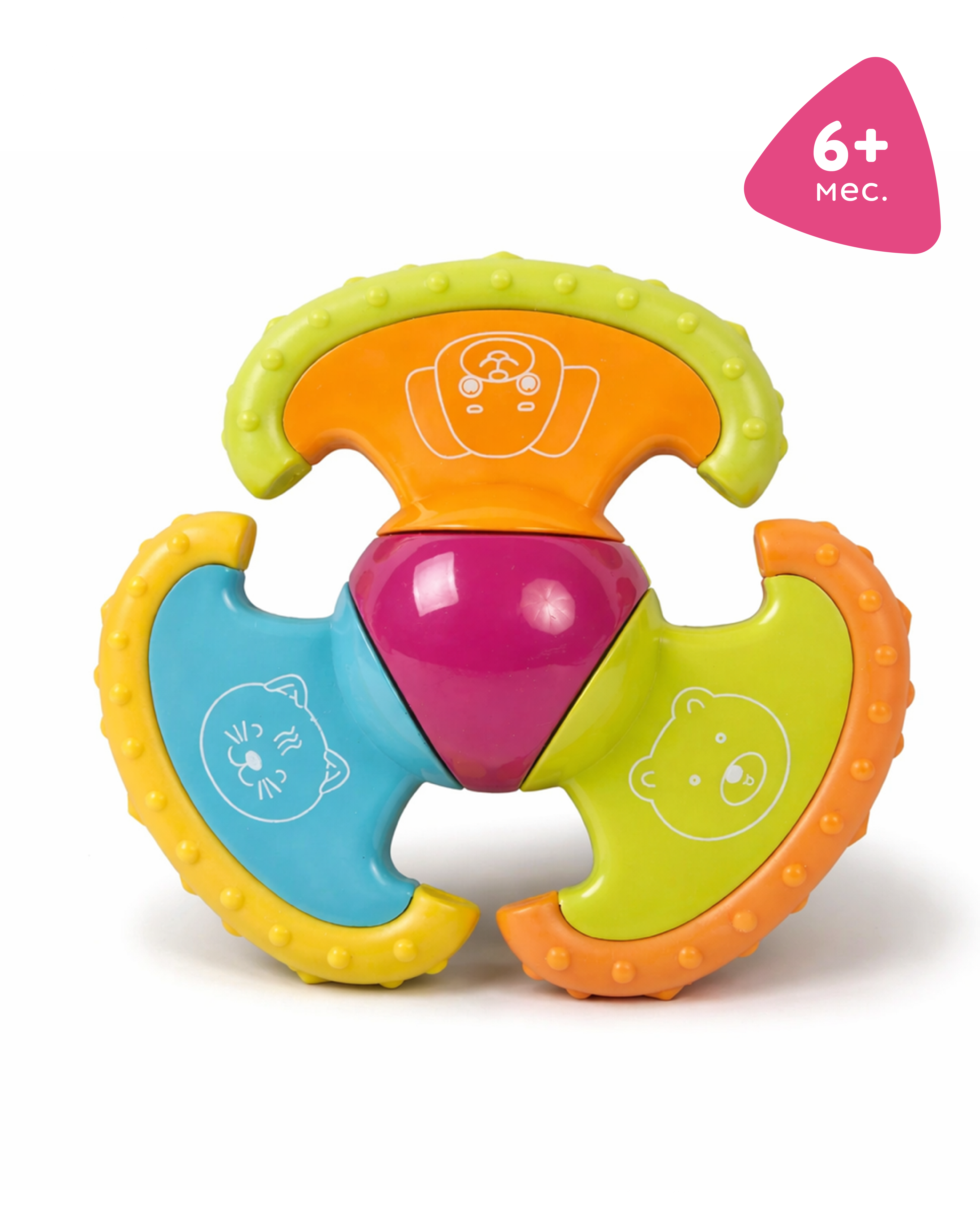 Игрушка BabyGo погремушка Крути и учись - фото 1