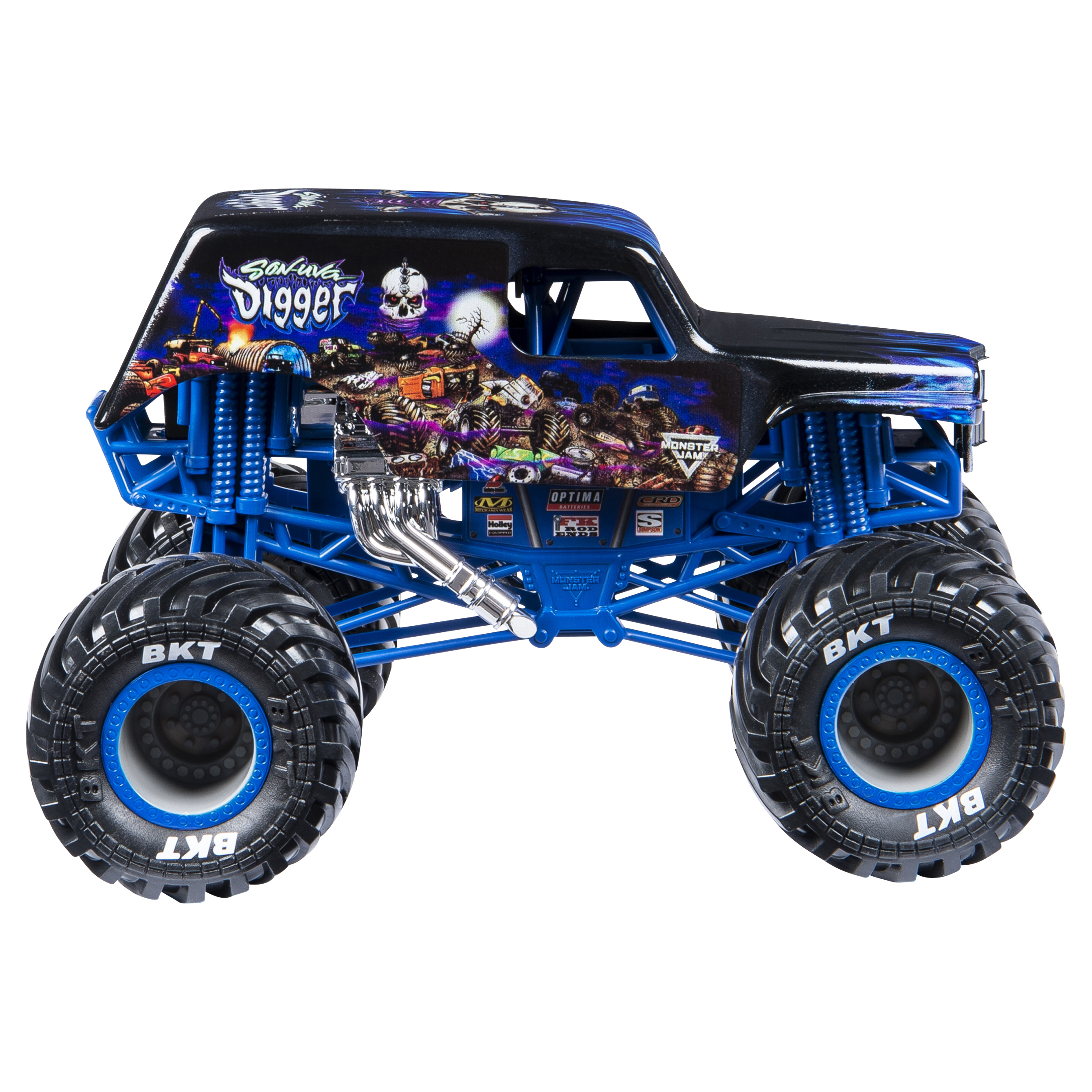Автомобиль Monster Jam Сон Ува Диггер 1:24 6056733 - фото 4