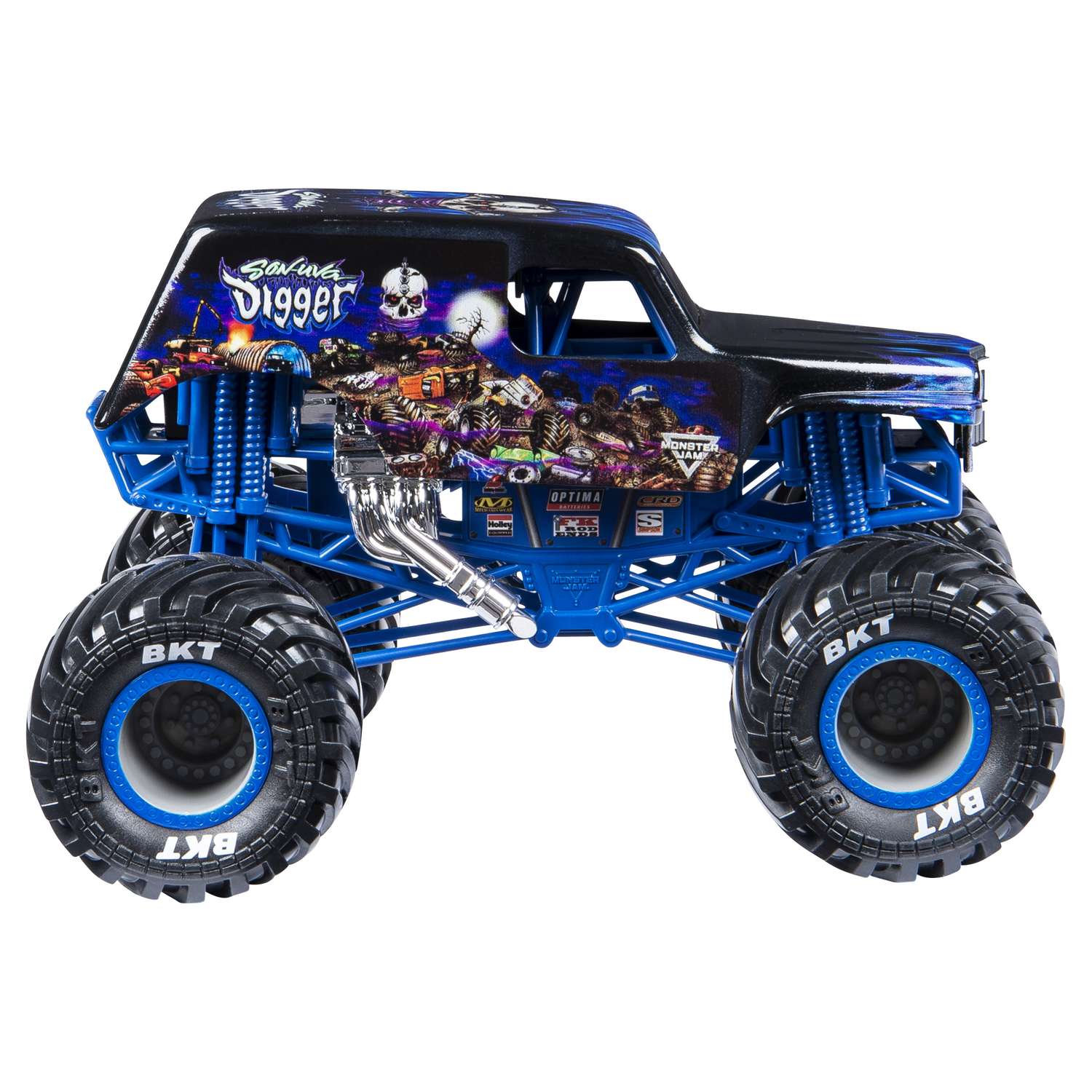 Автомобиль Monster Jam Сон Ува Диггер 1:24 6056733 - фото 4