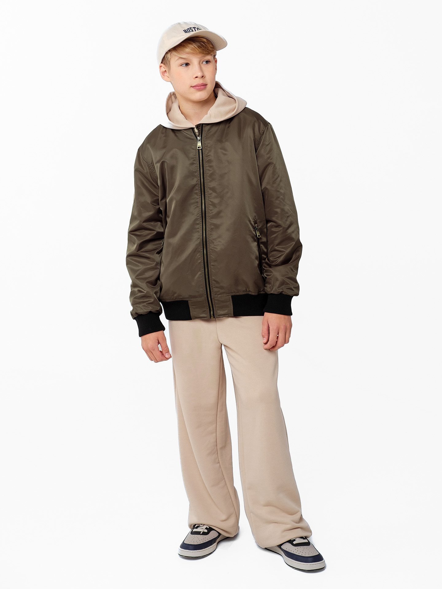 Бомбер WBR 67-013 (Хаки) - фото 1