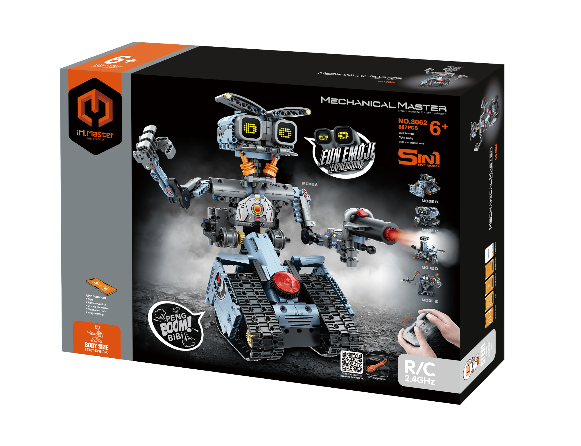 Конструктор Im.Master Робот 683 дет. - фото 6