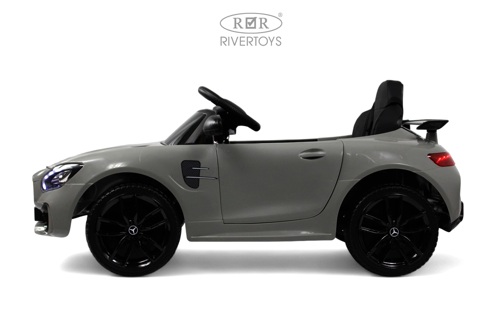 Электромобиль RIVERTOYS Mercedes X777XX-AMG-GREY С пультом ДУ - фото 5